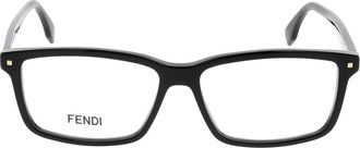 Fendi Optisch Montuur - unisex - Brillen - Zwart - ONE Size - Accessoires