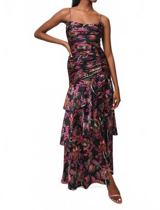 Hutch Tisha Dress In Black Japonisme Floral