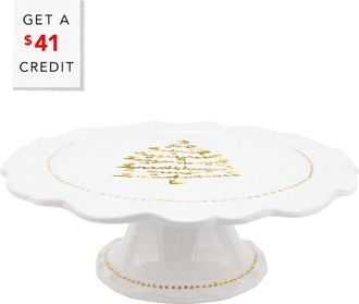 Vietri Vietri Giorno Di Festa Cake Stand With $41 Credit