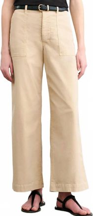 Nili Lotan Leon Boy Pants In Sandstone