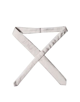 Dolce & Gabbana Silk Satin Necktie - Gray