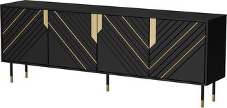 Mirjan24 Aparador Elmteo 101, 72x204cm, N&uacute;mero De Puertas: 040cm, Mdf, Aglomerado Laminado