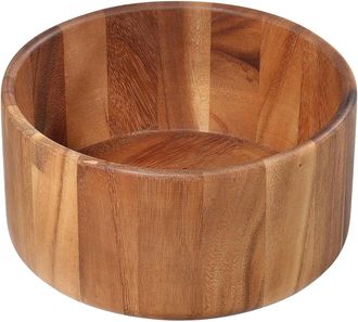 Zassenhaus Acacia Wood Salad Serving Bowl, Medium 9.8 diameter by 5 High