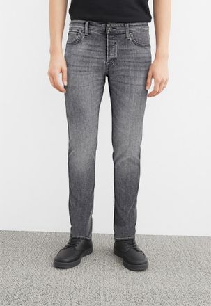 Jack & Jones Slim-fit-Jeans »JJIGLENN mit Used-Look und Stretchkomfort« Abriebeffekte, modisch, slim fit, Baumwollmischung