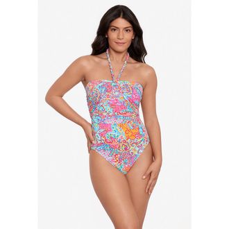 Ralph Lauren Bustier badpak Amara Patchwork