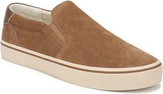 Vince Salinas Suede Slip-On Sneaker in Birchwood at Nordstrom, Size 11.5