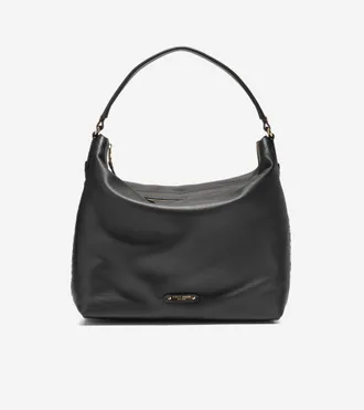 Cole Haan Womens Isabella Hobo Bag - Black