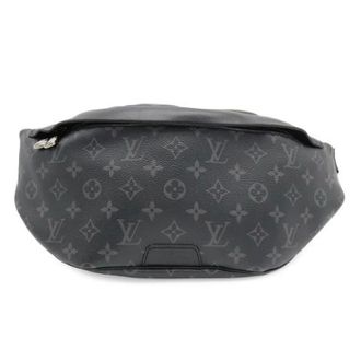 Louis Vuitton Pre-owned Discovery Monogram Eclipse Waist Bag - Dames - Pre-owned - Zwart - Maat: ONE Size Leer