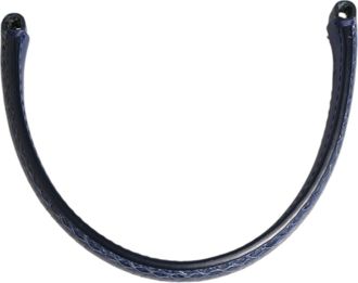 Dolce & Gabbana Blue Large Ayers Leather Bag Handle Women Shoulder Strap Accessory