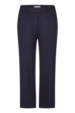 KjBrand Schlupfhose KJBRAND Susie, Damen, Gr. 21, K-Gr, blau (marine), Jersey, Obermaterial: 50% Polyester, 45% Viskose, 5% Elasthan, sehr bequem lang, Hosen 