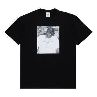 SUPREME x Jordan Biggie Short-Sleeve T-shirt Black FW24KN3-BLACK