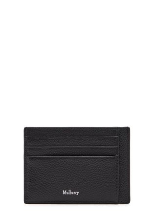 Mulberry Heritage Grained Leather Card Holder - Black - One Size