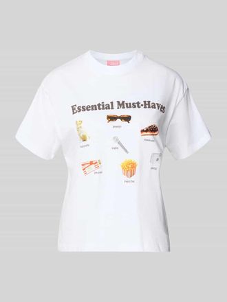 Jack & Jones T-Shirt mit Motiv-Print Modell COLLAGE in Weiss, Gr&ouml;&szlig;e XL