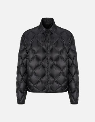 Moncler Mens MOULLEAU SHIRT JACKET - Black - Size: 40/Regular