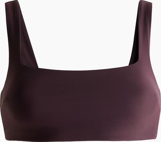 H&M Sport-Bikinitop - Aubergine