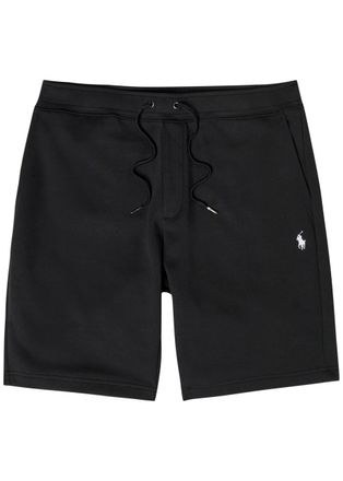 Polo Ralph Lauren Logo-embroidered Cotton-blend Shorts - Black - XL