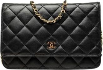 Chanel Pre-owned Wallet on Chain - - Pre-owned - Donna - Nero - ONE SIZE
