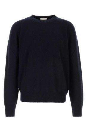 The Row Dark Navy Solid Sweater