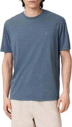 AllSaints Saka T-Shirt in Waved Blue at Nordstrom, Size Xx-Large