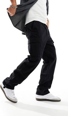 Dickies Johnson - Pantaloni cargo neri-Nero