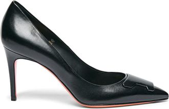 Santoni Sibille Pump - Dames - Pumps - Zwart - 40 EU - Su&egrave;de - Schoenen