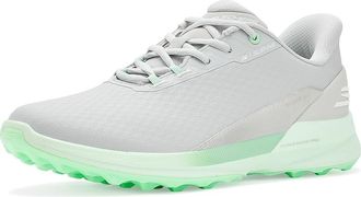 Skechers Pure Arch Fit Slip-In Womens Golf Shoes Light Gray/Aqua : 6.5 B - Medium, Synthetic