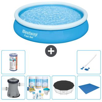 Bestway Piscina Bestway Fast Set Redonda - 366x76 Cm - 8-piezas S21432