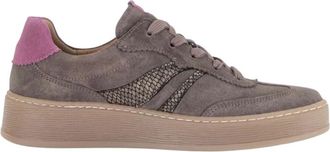 Gabor Schoenen, Dames, Grijs, 35 1/2 EU, Veterschoen