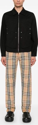 Burberry Mens Embroidered Canvas Pant - Tan Cotton - Size 31 (Waist)