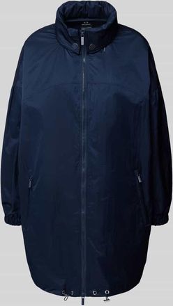 A|X Armani Exchange Mantel mit Zweiwege-Reißverschluss in Marine, Größe XS