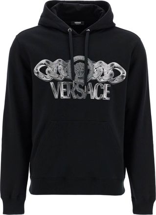 Versace Mens Black Cotton Sweatshirt - Size Small