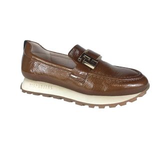 Hispanitas Schoenen, Dames, Bruin, 36 EU, Leer, Elegante Loafers