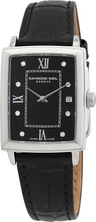 Raymond Weil Toccata Quartz Diamond Black Dial Ladies Watch 5925-STC-00295
