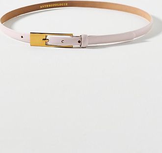 Maeve Skinny Square Buckle Belt