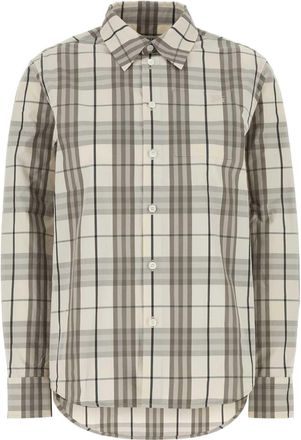 Burberry Embroidered Poplin Shirt