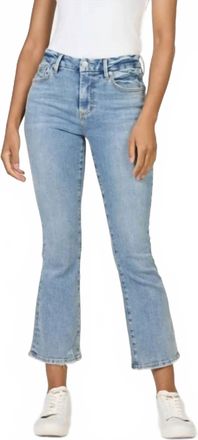 Dear John Denim Jeanne Cropped Flare Jean In Blue