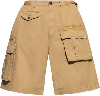 Dsquared2 Shorts con applicazione - Marrone