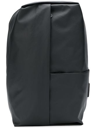 C&ocirc;te & Ciel zipped backpack - men - Polyurethane/Polyester - One Size - Black