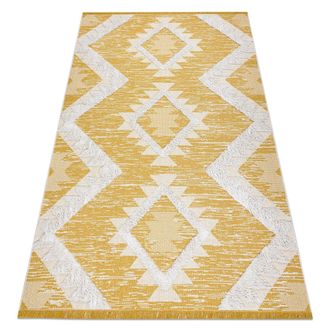 RugsX RugsX Moroc Rug in Yellow | Size: 194 cm x 290 cm