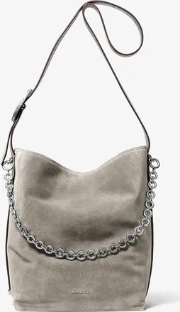 Michael Kors Nolita Large Suede Bucket Bag