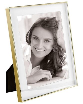 BIDKhome Bidkhome Kim Picture Frame Metal Gold 10X12