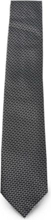 Tom Ford Geometric Pattern Tie - Heren - Stropdassen - Grijs - ONE Size - Accessoires