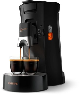 Senseo Philips Senseo Select Cafetera Negra 0,9 L