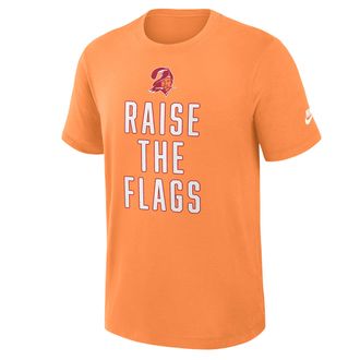 Nike Tampa Bay Buccaneers Direct Handoff Rewind Slub Nike Mens NFL T-Shirt in Orange | 034983T9YV-2W0