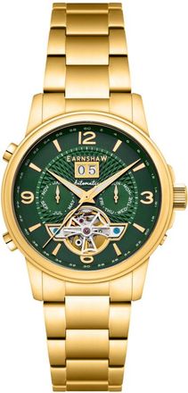 Earnshaw Marylebone Green Dial Mens Watch ES-8177-88