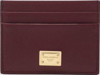 Dolce & Gabbana Portacarte in pelle di vitello Dolce & Gabbana