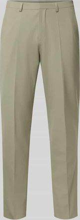 HUGO BOSS Regular Fit Anzughose mit Woll-Anteil Modell Hesten in Hellgruen, Gr&ouml;&szlig;e 102