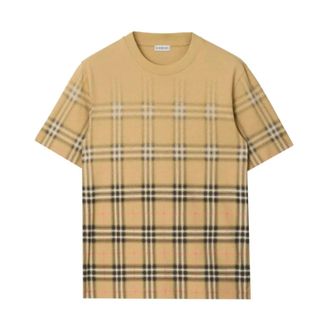 Burberry Hombre, Camisetas, Beige, Talla: M