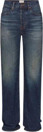 Frame Denim Straight Jeans - Dames - Regular Fit Jeans - Blauw - W26 - Jeans