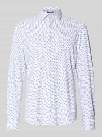 Jake*s Slim Fit Business-Hemd mit Kentkragen in Weiss, Gr&ouml;&szlig;e 37/38